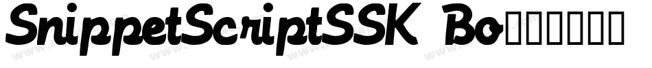 SnippetScriptSSK Bo字体转换